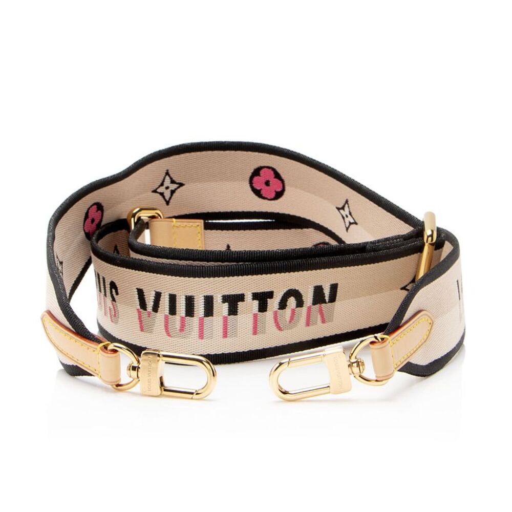 Louis Vuitton Logo Jacquard Speedy Bandouliere 20 Shoulder Strap - FINAL SALE